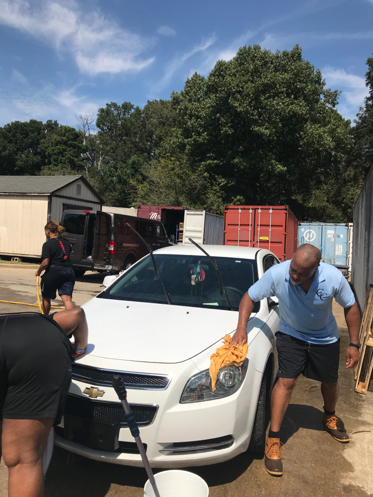 Car wash fundraiser event